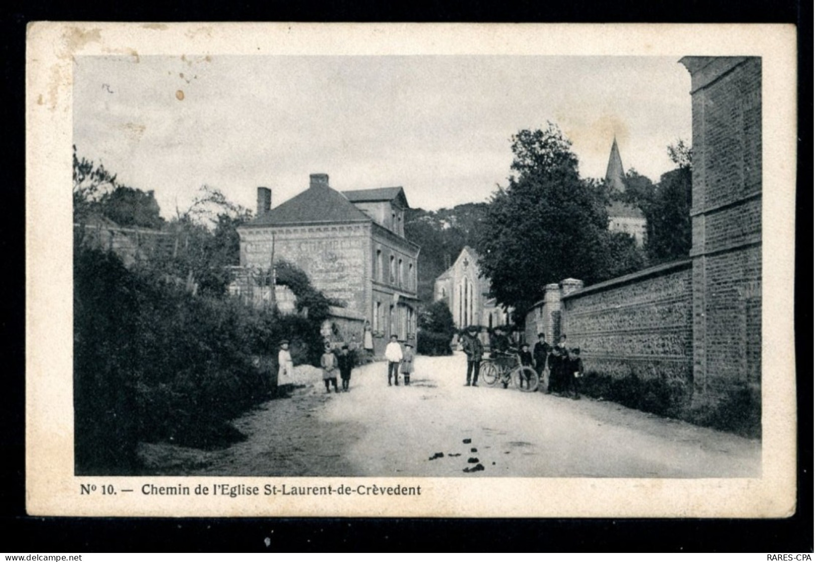 76 - SAINT LAURENT DE CREVEDENT - Chemin De L'EGLISE - Otros & Sin Clasificación