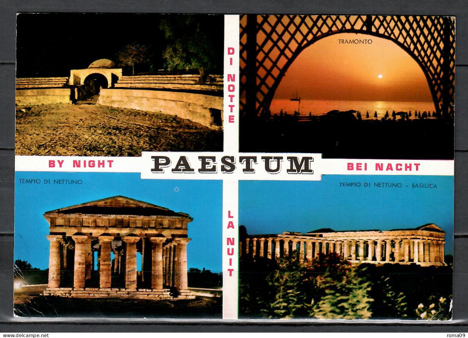 Paestum Bei Nacht; B-677 - Torre Del Greco