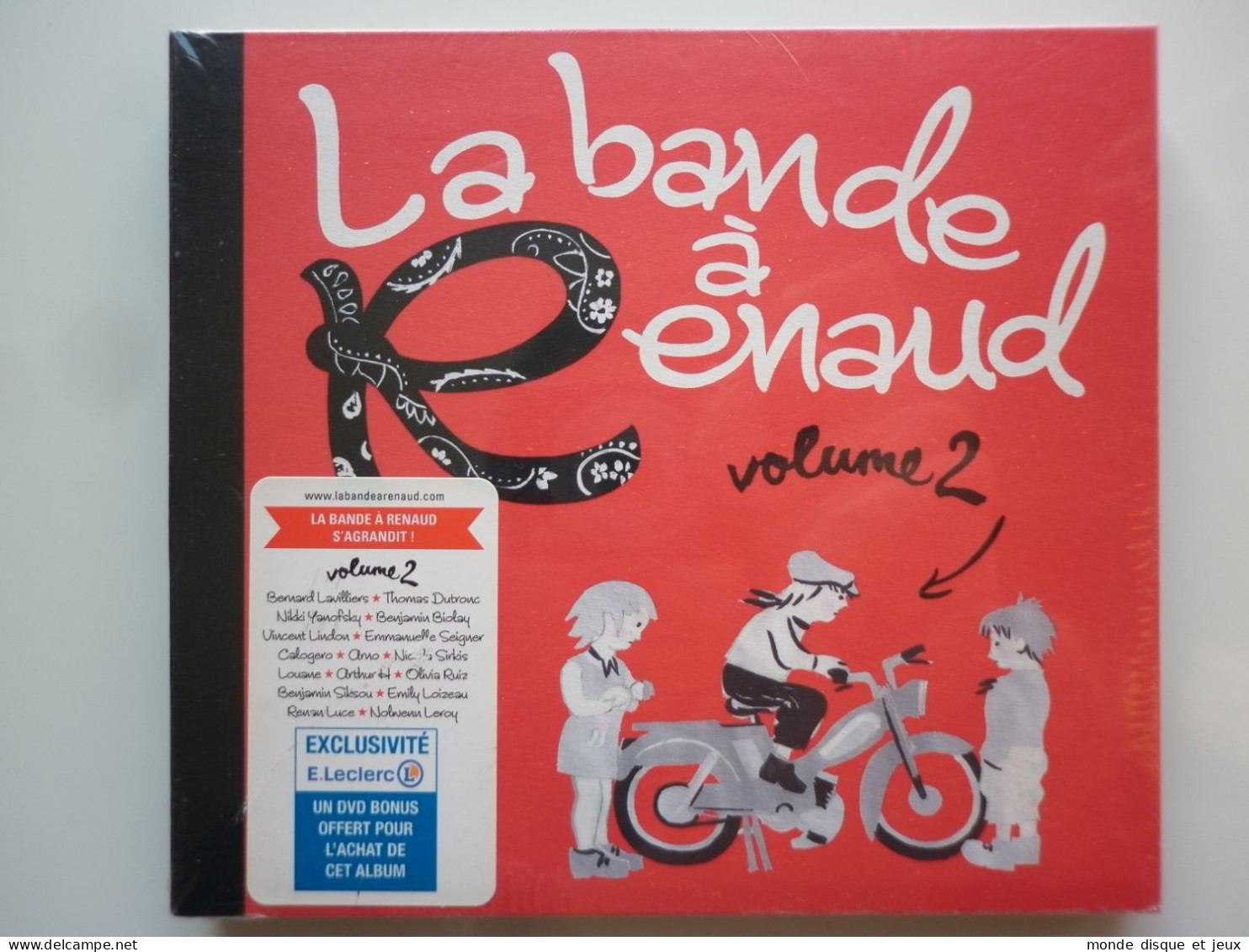 La Bande À Renaud Double Cd Album + 1 Dvd Digipack La Bande À Renaud Volume 2 - Sonstige - Franz. Chansons