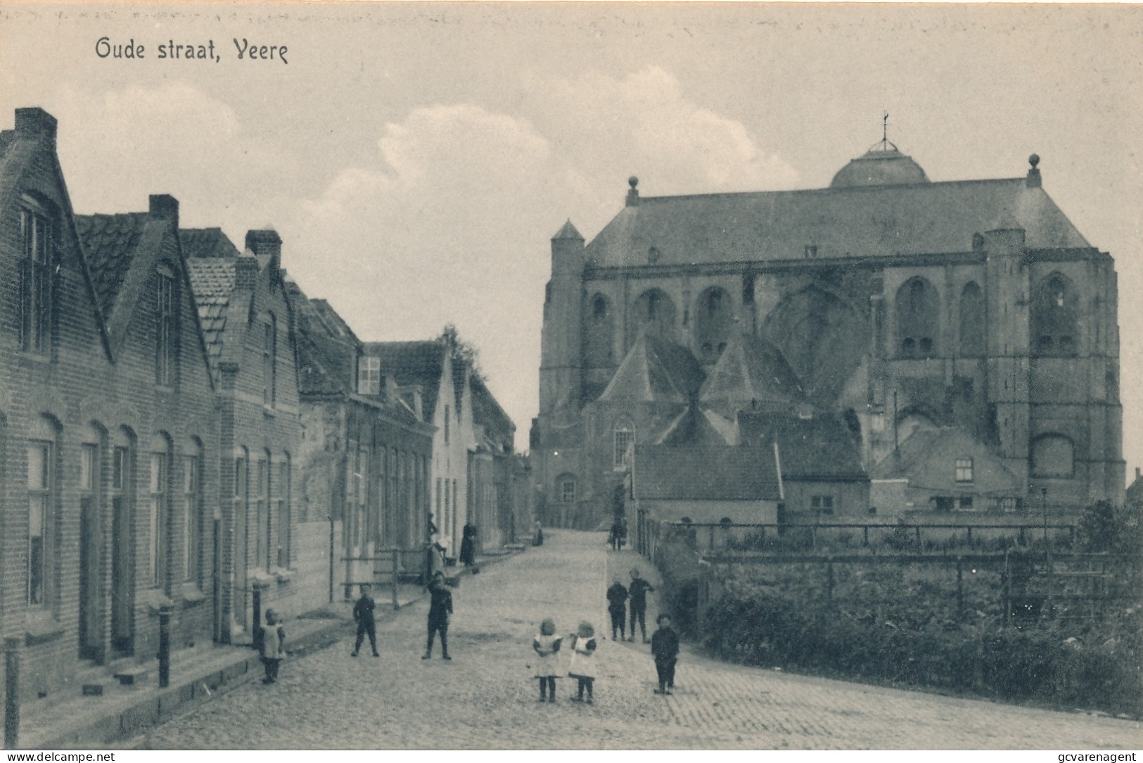 VEERE  OUDE STRAAT        2 SCANS - Veere