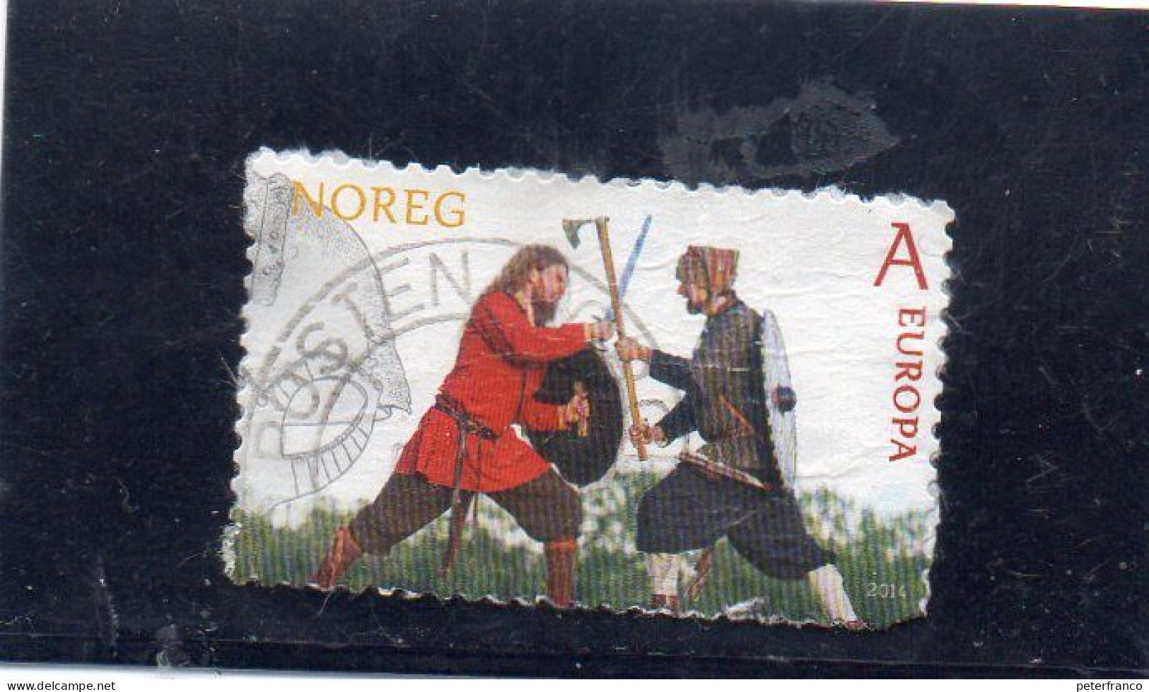 2014 Norvegia - Guerrieri Vichinghi - Used Stamps