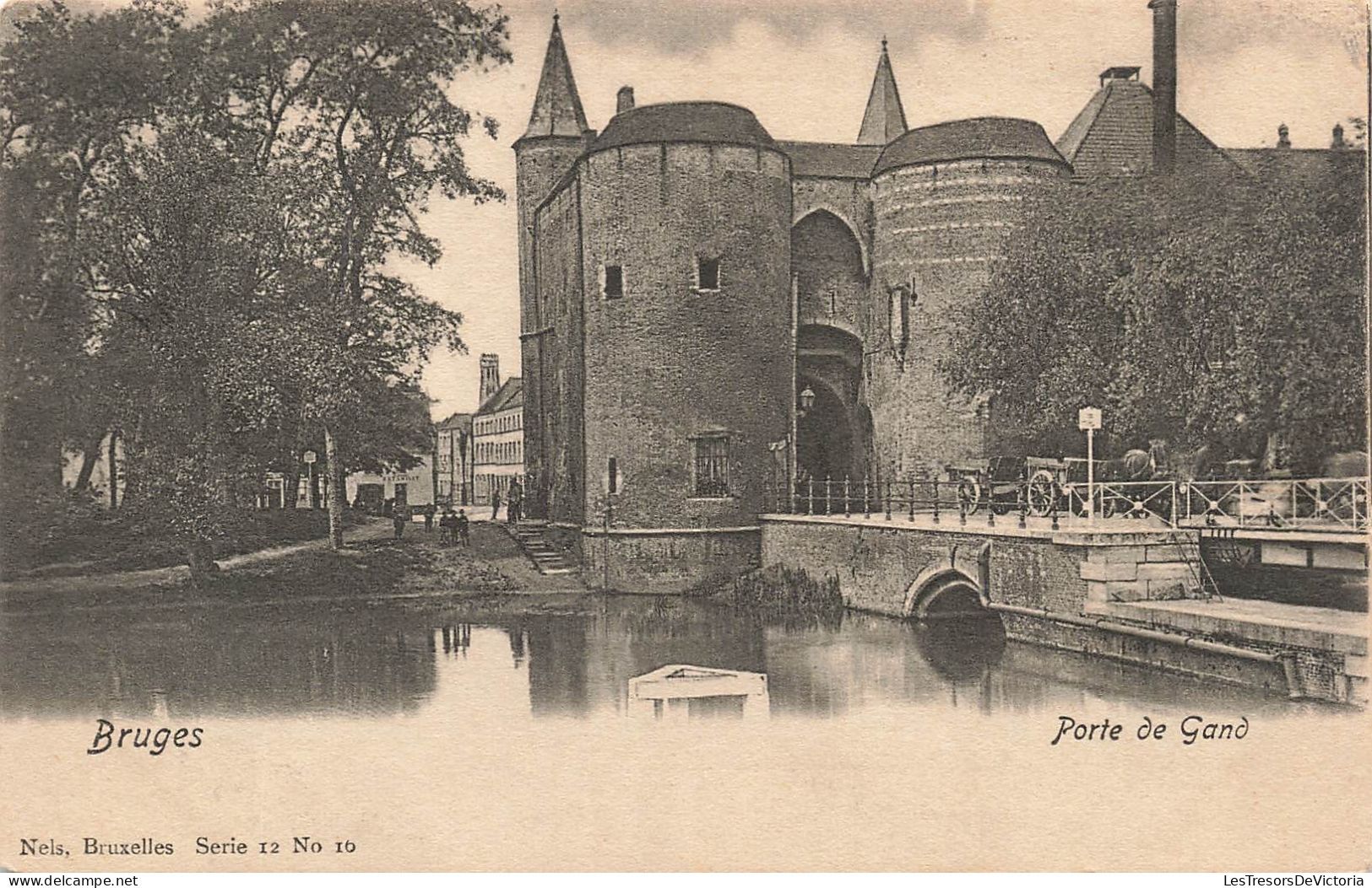 BELGIQUE - Bruges - Porte De Gand - Carte Postale Ancienne - Brugge