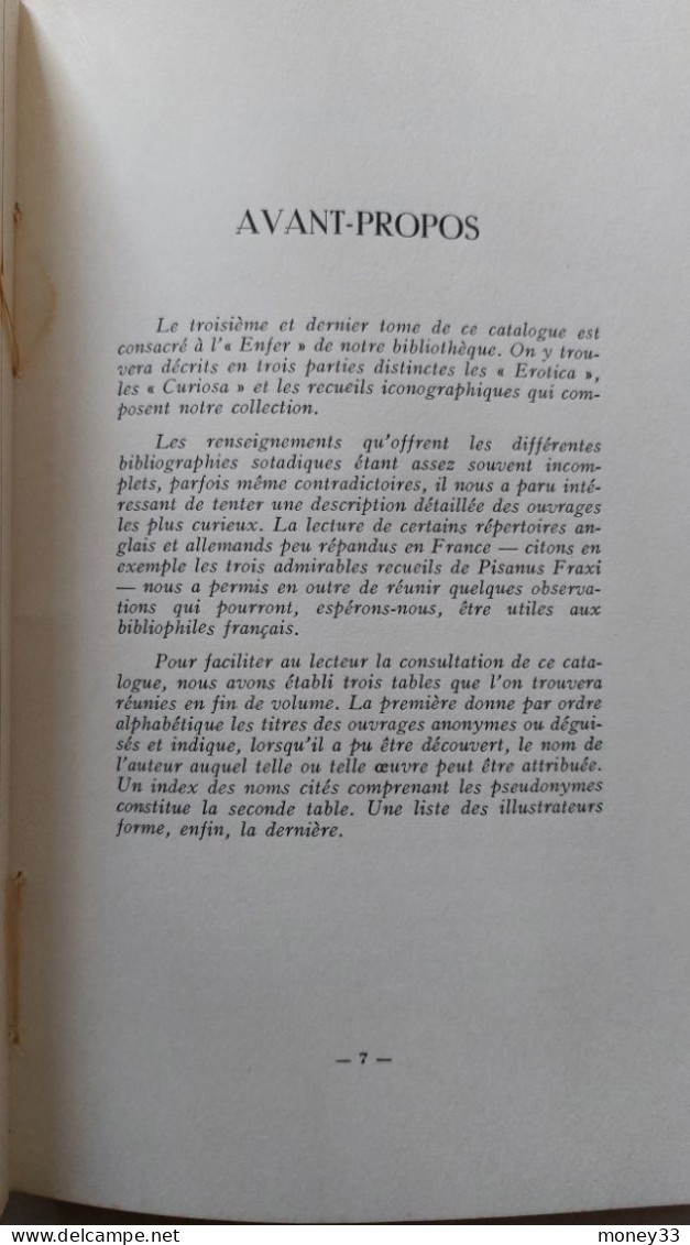 Lot de deux livres de la bibliothèque Arpad Plesch  " La Léonina " Catalogue général et curiosa 1955 édition Monte-Carlo