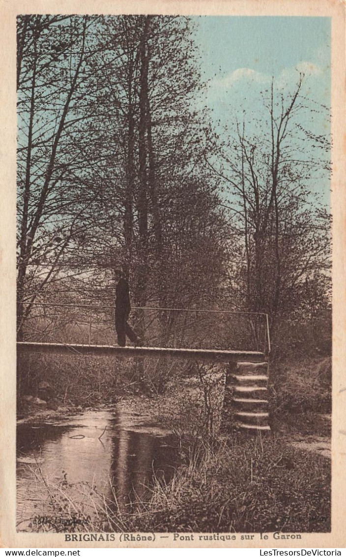 FRANCE - Brignais (Rhône) - Pont Rustique Sur Le Garon - Colorisé - Carte Postale Ancienne - Brignais