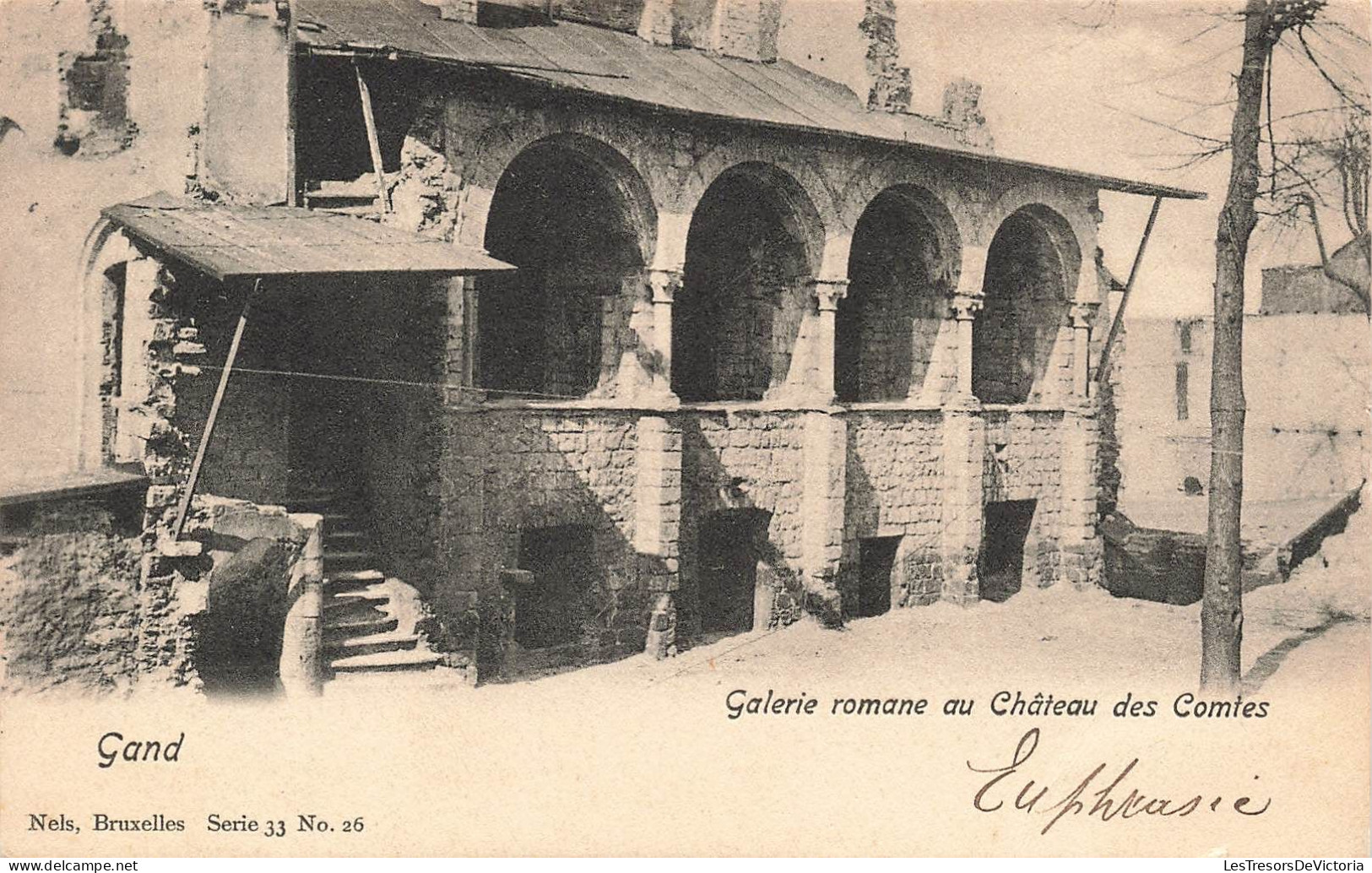 BELGIQUE - Gent - Le Cloître De L'Abbaye Saint Bavon - Carte Postale Ancienne - Gent