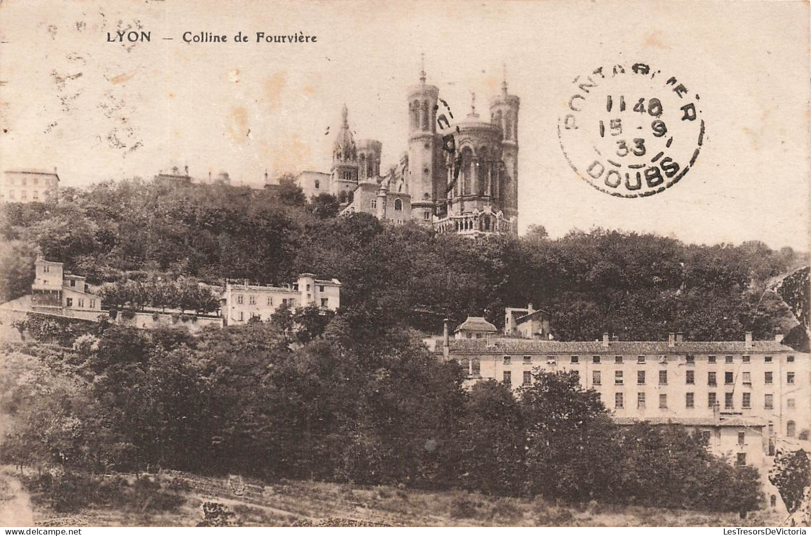 FRANCE - Lyon - Colline De Fourvière - Carte Postale Ancienne - Lyon 5