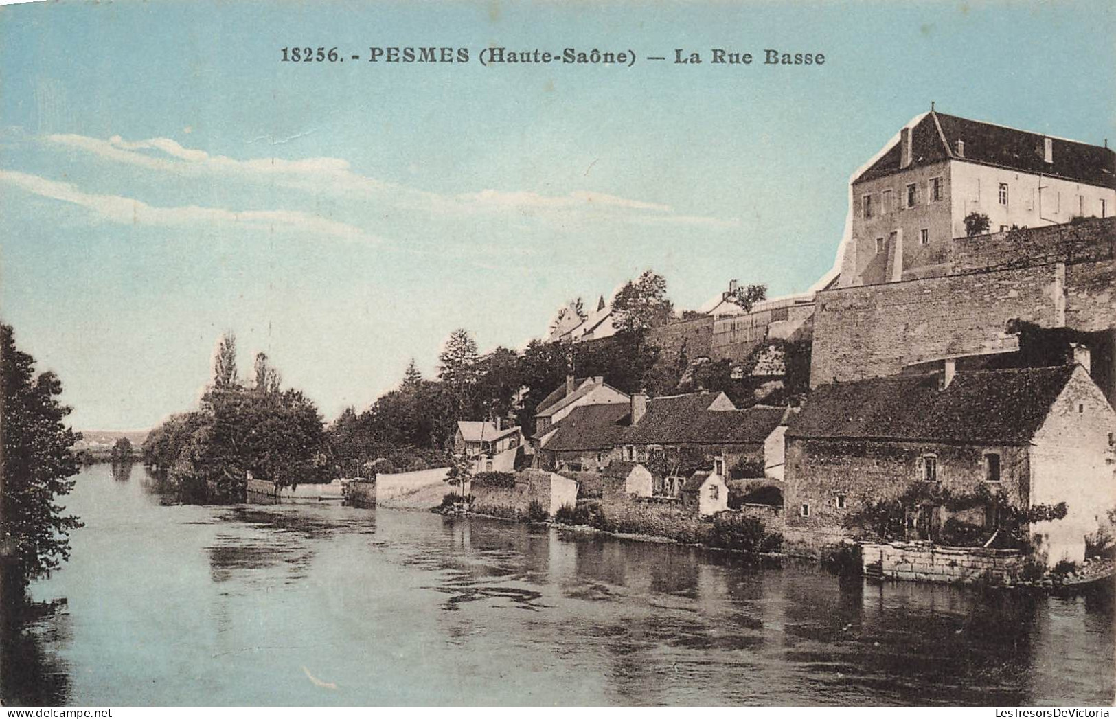 FRANCE - Pesmes (Haute Saône) - Rue Basse - Colorisé - Carte Postale Ancienne - Pesmes