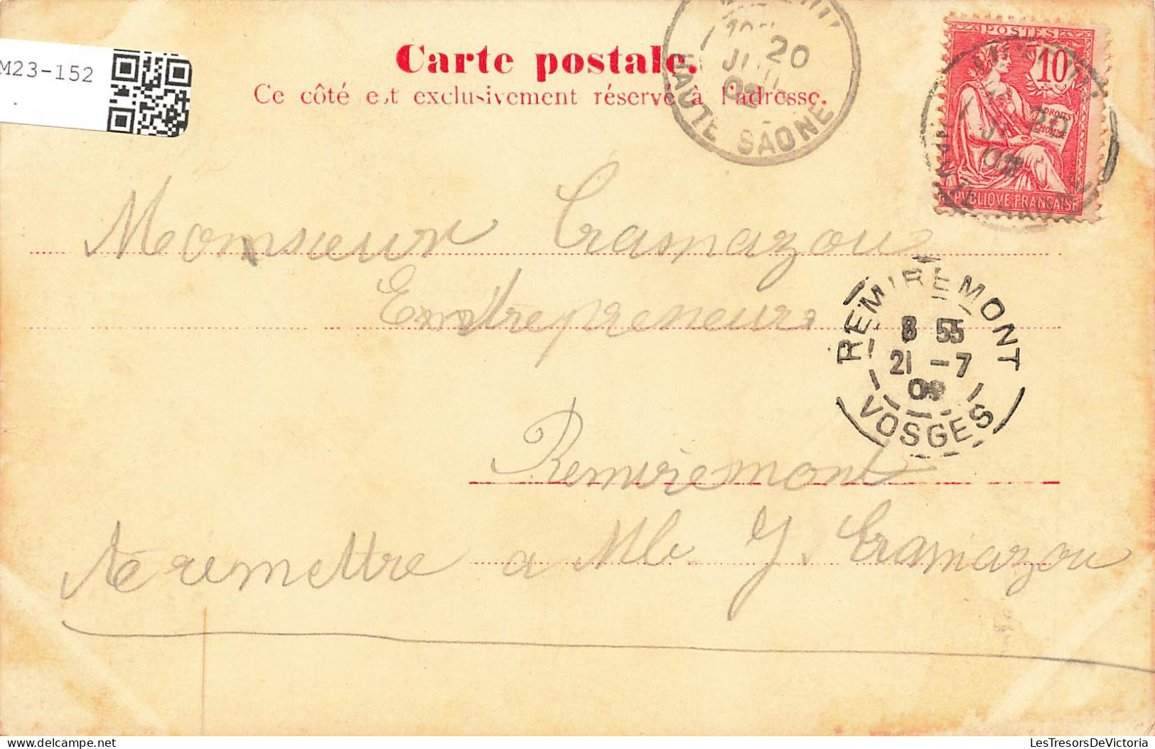 FRANCE - Luxeuil - Maison Du Cardinal Jouffroy - Carte Postale Ancienne - Luxeuil Les Bains