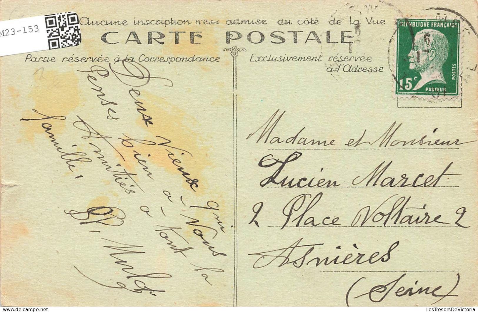 FRANCE - La Haute Saône Pittoresque - Pesmes - La Gendarmerie Et Les Remparts - Carte Postale Ancienne - Pesmes