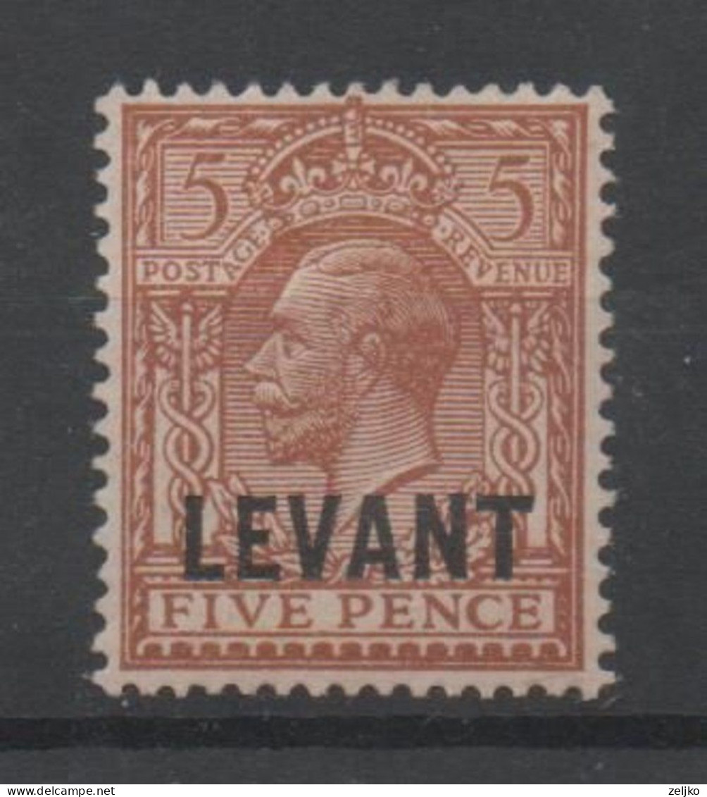 British Levant, MNH, 1921, Michel 58 - Levante Británica