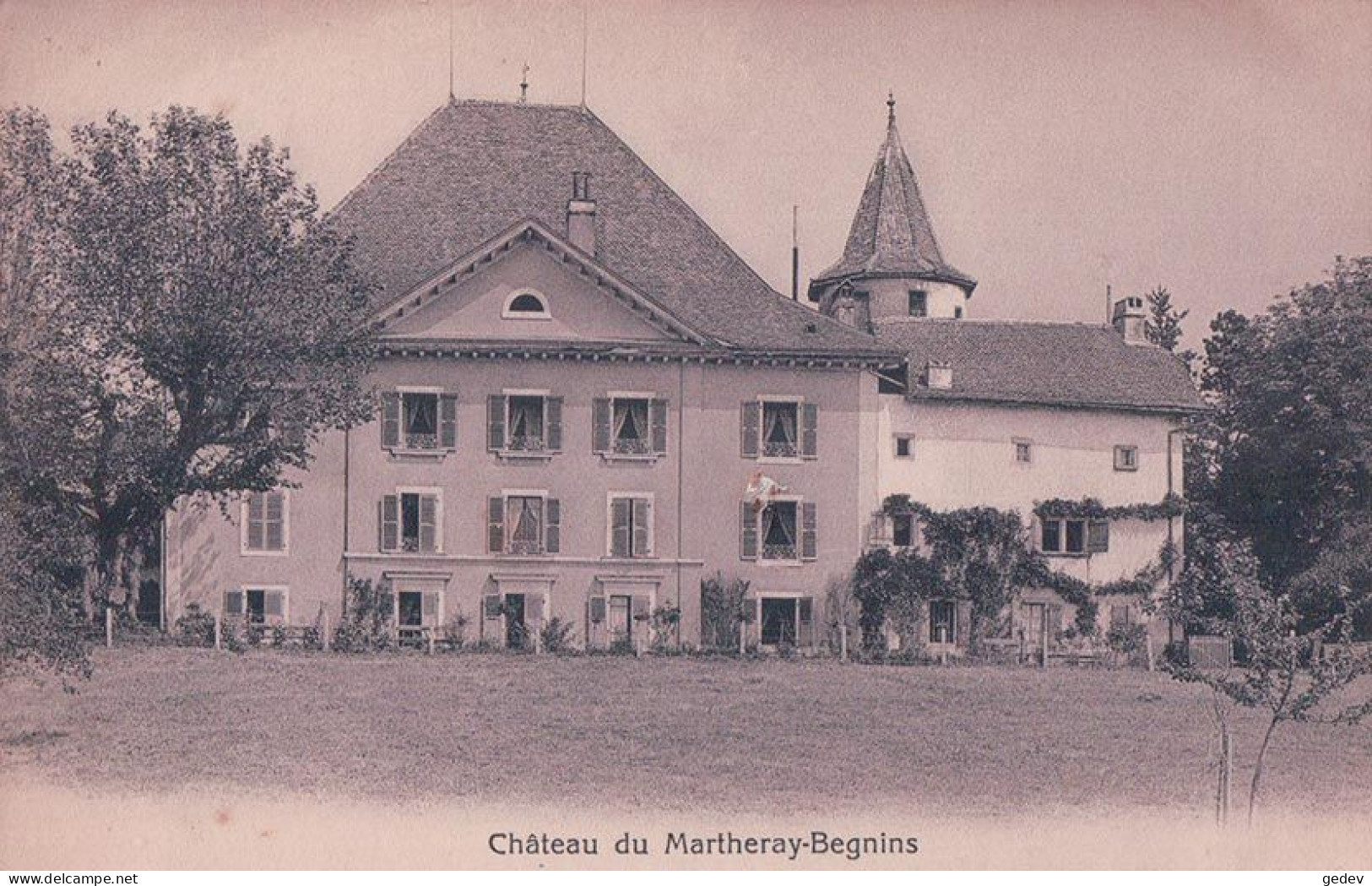 Begnins VD, Château De Martheray (10810) - Begnins