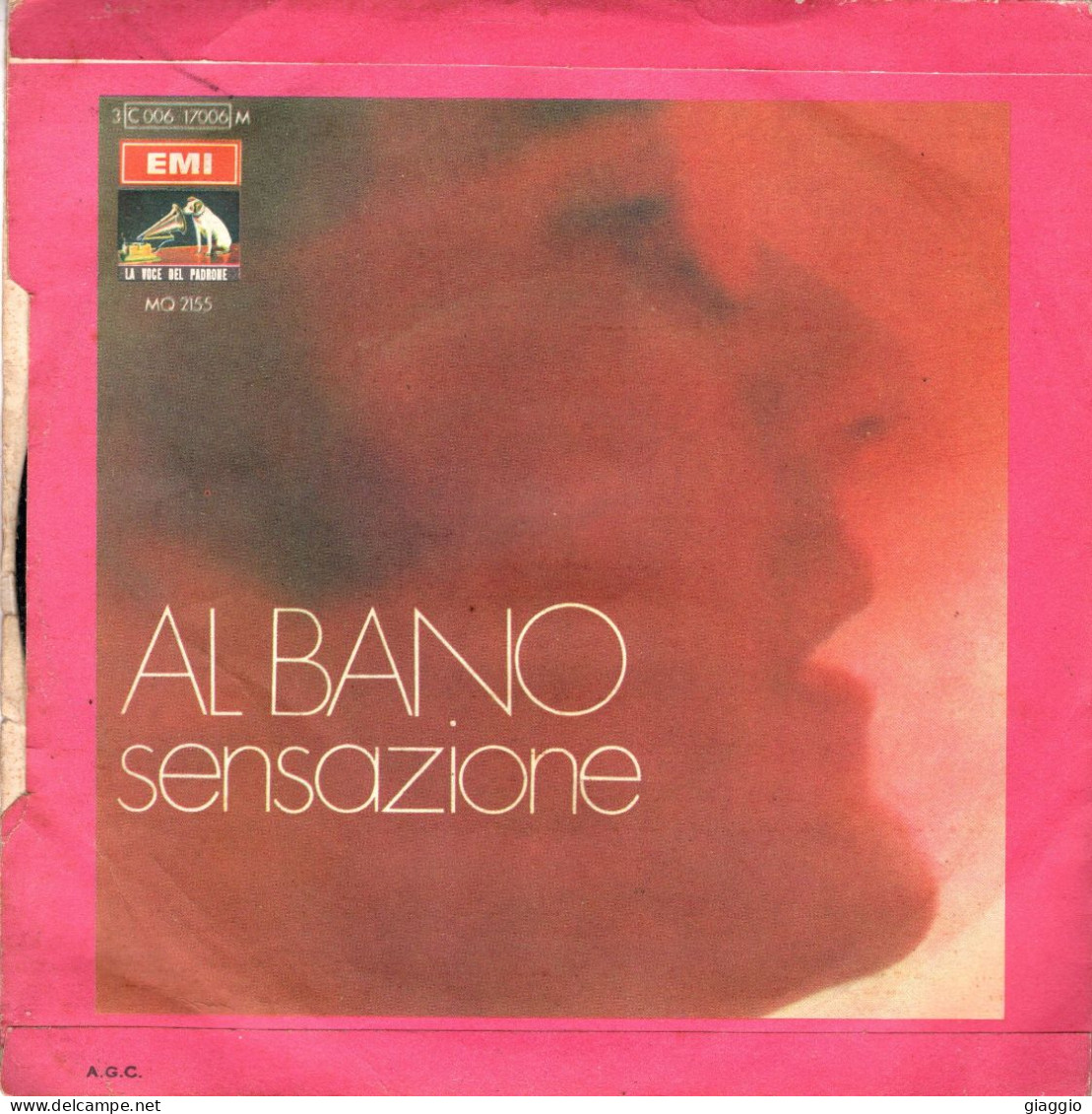 °°° 374) 45 GIRI - AL BANO - PENSANDO A TE / SENSAZIONE °°° - Musique De Films