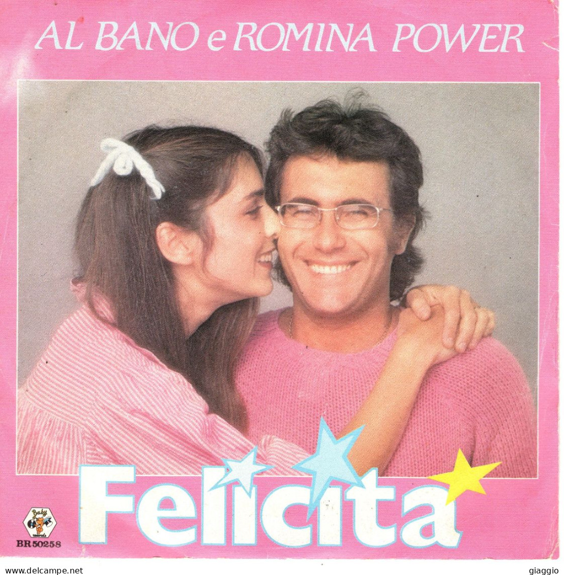 °°° 376) 45 GIRI - AL BANO E ROMINA - FELICITA' / ARRIVEDERCI A BAHIA °°° - Filmmusik