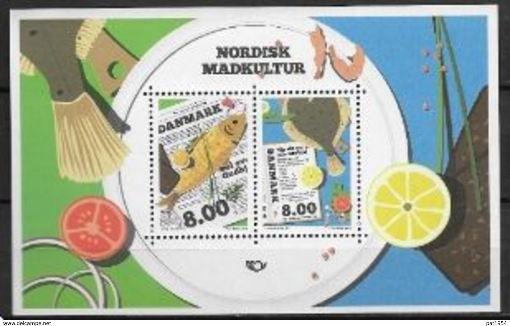 Danemark 2016 Bloc Feuillet F1821 Neuf Gastronomie Nordique - Hojas Bloque