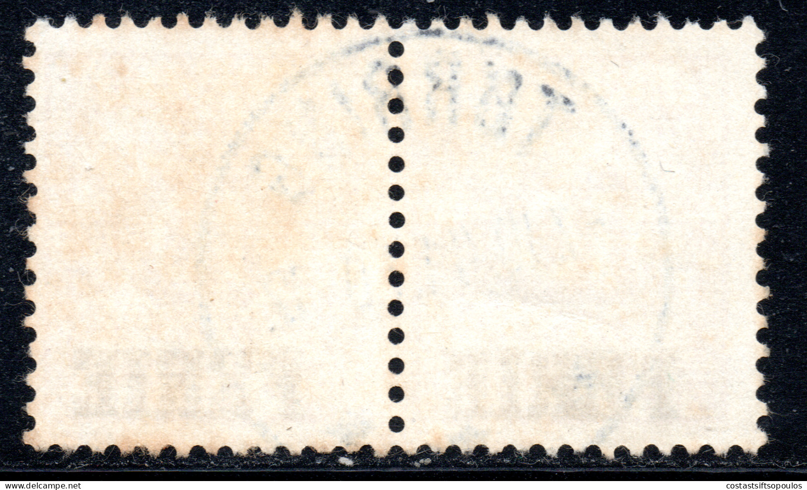 2158. DENMARK 10 O. VERY FINE PAIR FERIE OVERPR. - Steuermarken