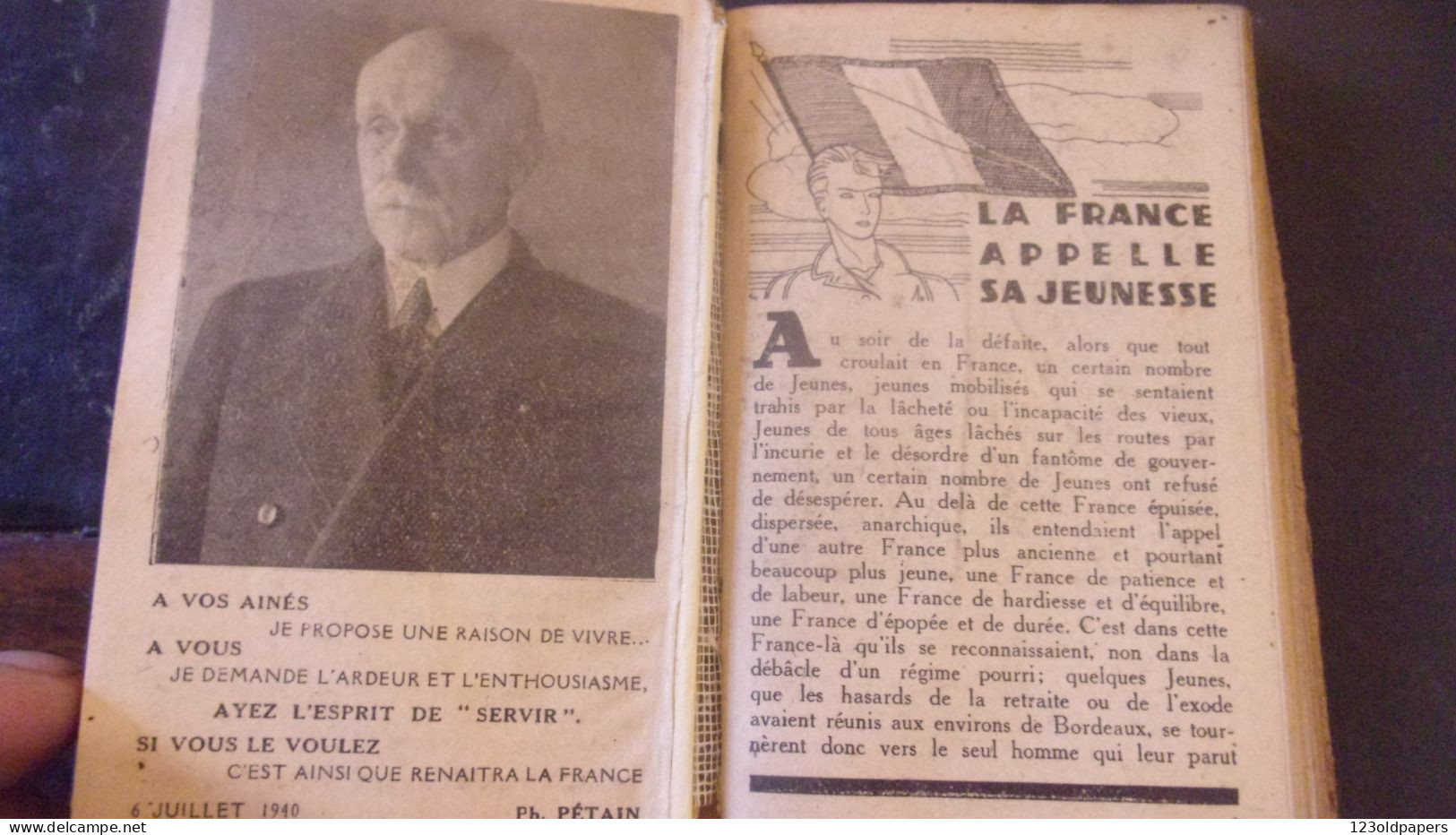 Agenda De La Jeunesse 1941 SCOUTISME PETAIN - 1939-45