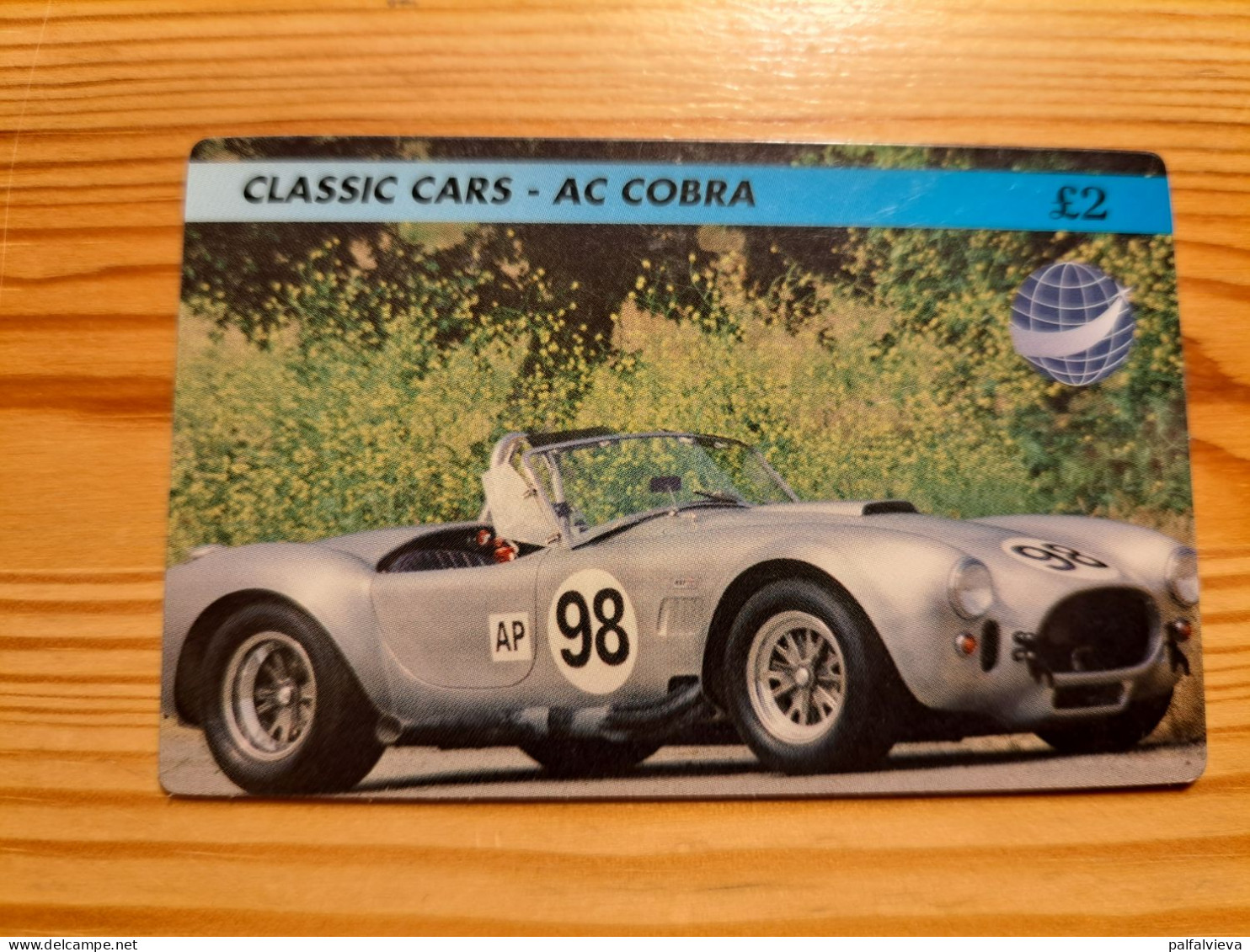 Prepaid Phonecard United Kingdom, International Phonecard - Classic Cars, AC Cobra - Bedrijven Uitgaven