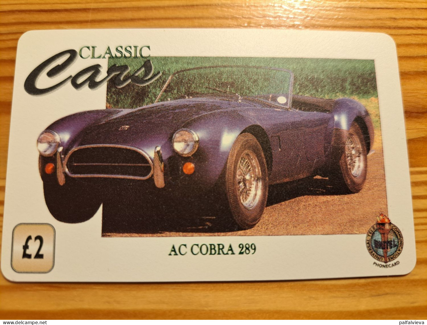 Prepaid Phonecard United Kingdom, Unitel - Classic Cars, AC Cobra 289 - [ 8] Firmeneigene Ausgaben