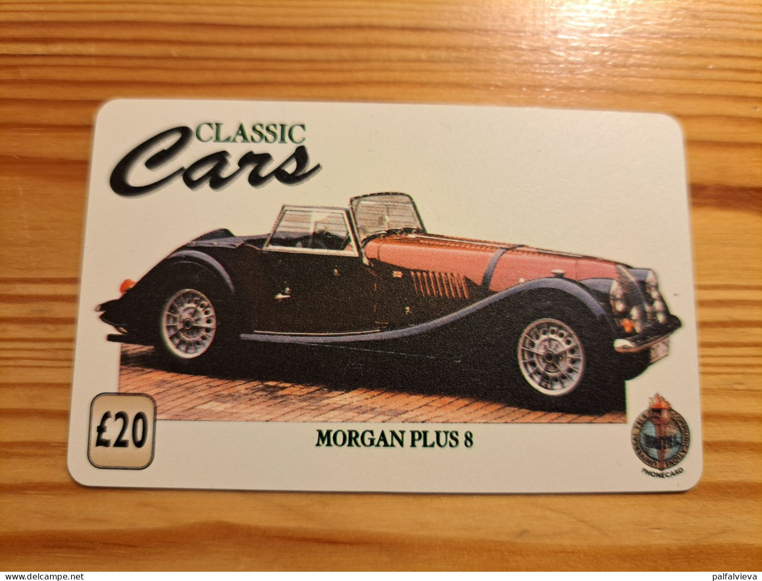 Prepaid Phonecard United Kingdom, Unitel - Classic Cars, Morgan Plus 8 - [ 8] Firmeneigene Ausgaben