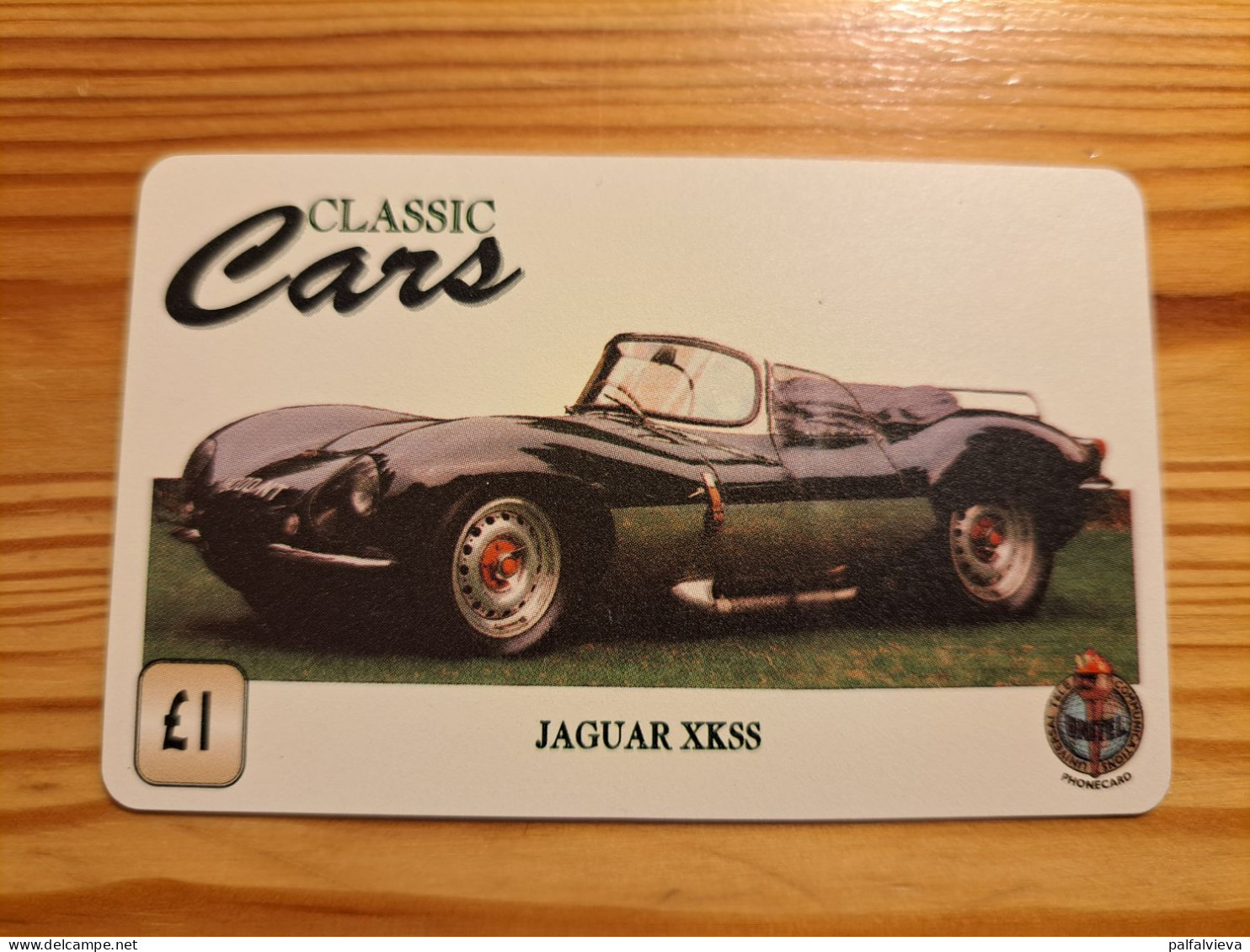 Prepaid Phonecard United Kingdom, Unitel - Classic Cars, Jaguar XKSS - [ 8] Firmeneigene Ausgaben