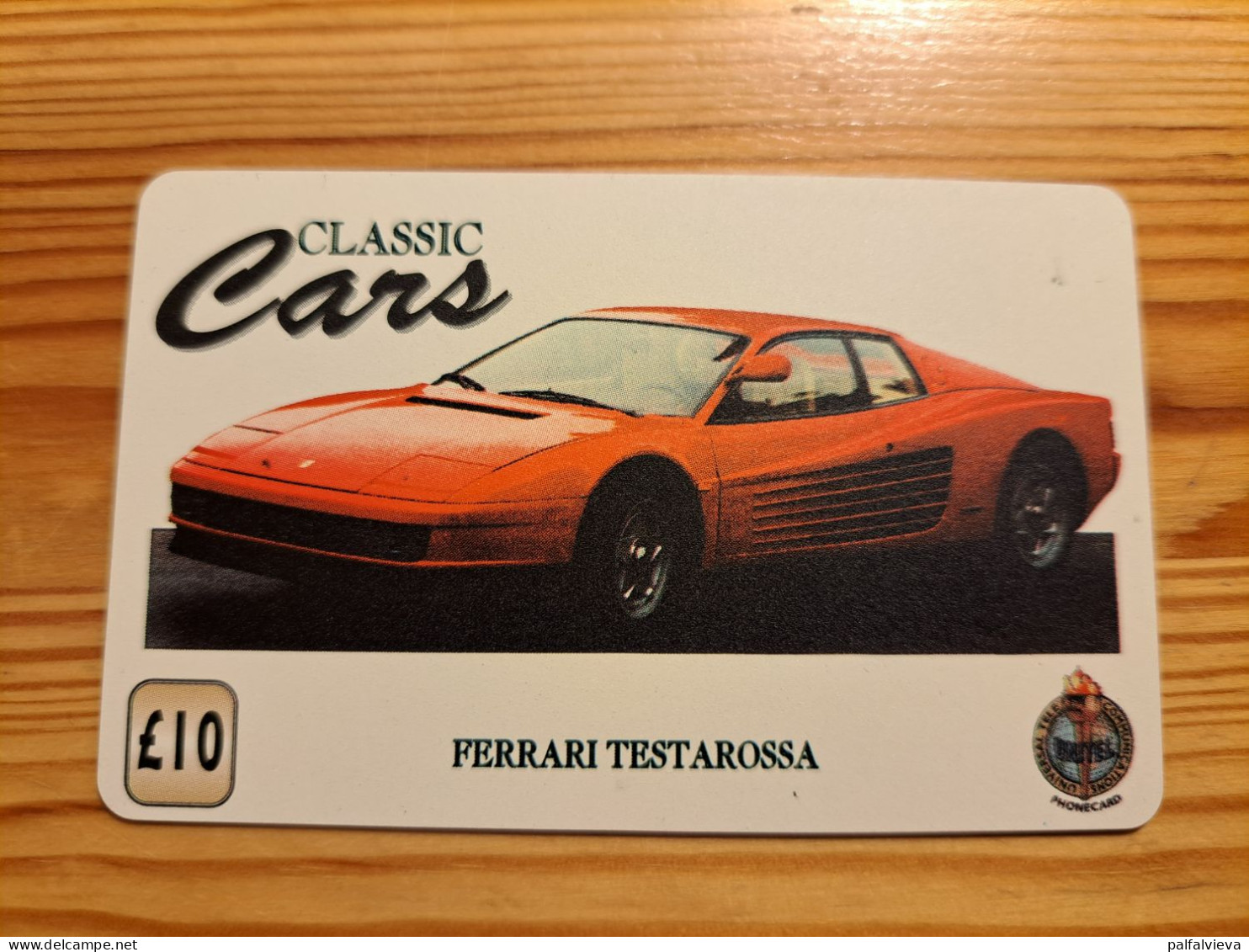 Prepaid Phonecard United Kingdom, Unitel - Classic Cars, Ferrari - [ 8] Firmeneigene Ausgaben