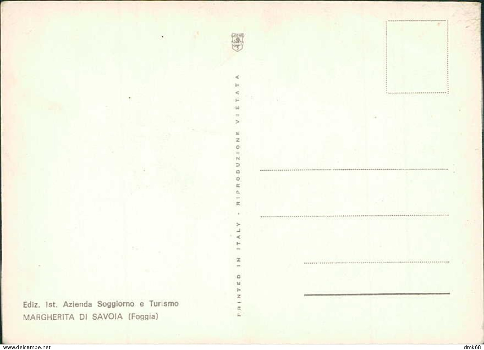 SANTA MARGHERITA DI SAVOIA ( BARLETTA ) SALUTI / VEDUTINE - EDIZ. IST. AZIENDA DI SOGGIORNO E TURISMO - 1970s  (19009) - Barletta