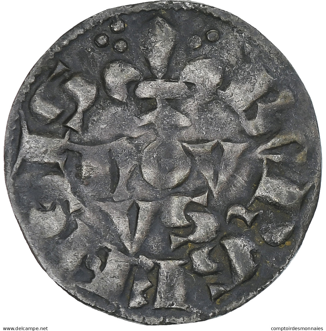 France, Philippe IV Le Bel, Bourgeois Simple, 1311-1314, TTB, Billon - 1285-1314 Filips IV De Schone