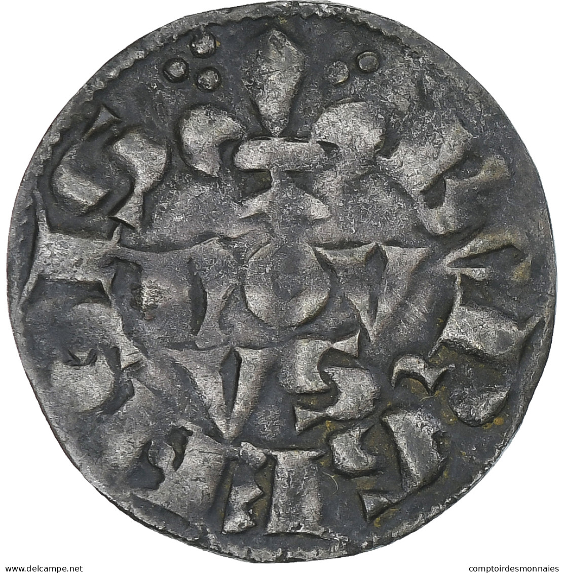 France, Philippe IV Le Bel, Bourgeois Simple, 1311-1314, TTB, Billon - 1285-1314 Philipp IV Der Schöne