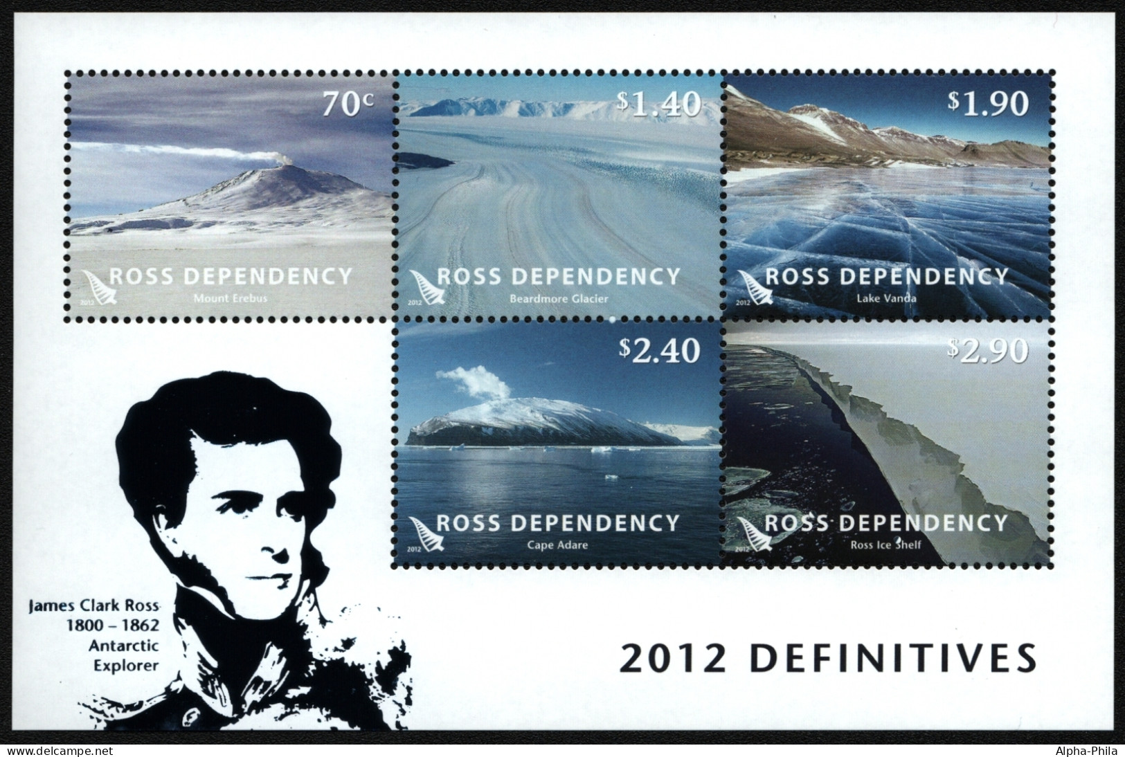 Ross-Gebiet 2012 - Mi-Nr. Block 8 ** - MNH - Landschaften & Natur - Nuevos