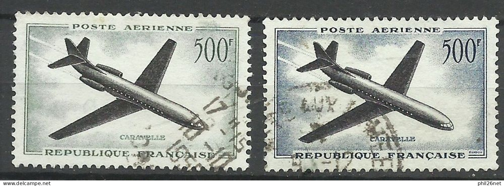 TIMBRE FRANCE N° 32 POSTE AERIENNE AVIATION 500 FRANCS MAGISTER de