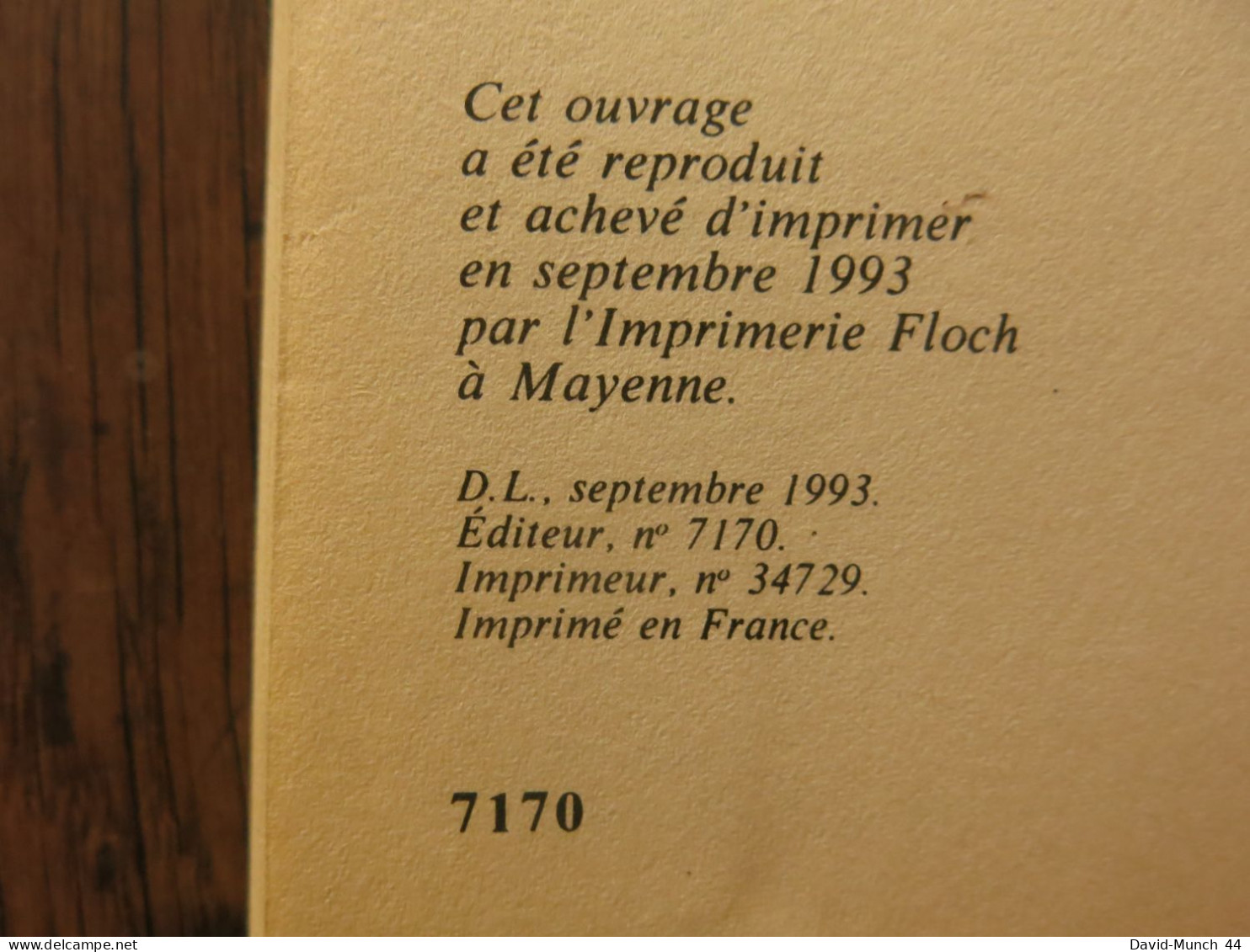 Fahrenheit 451 de Ray Bradbury. Denoël, Présence du futur. 1993