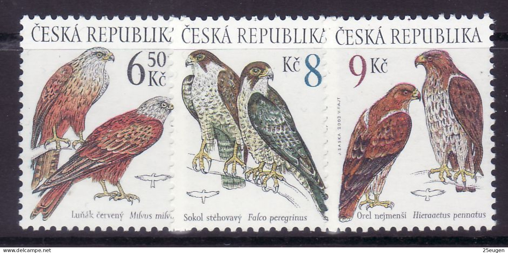 CZECH REPUBLIC  2003  MICHEL No: 374 - 376   MNH - Nuevos