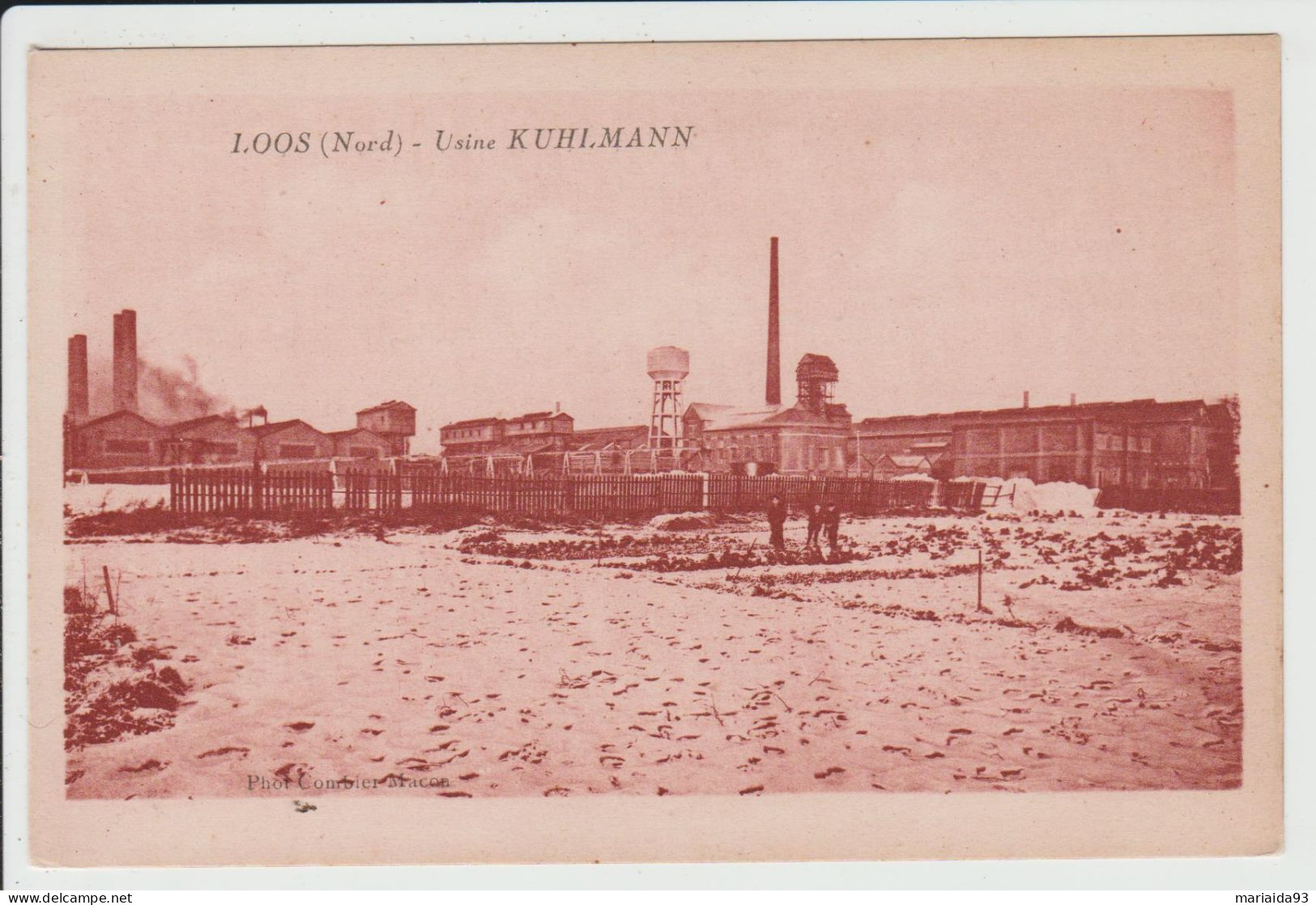 LOOS LES LILLE - NORD - USINE KUHLMANN - Loos Les Lille