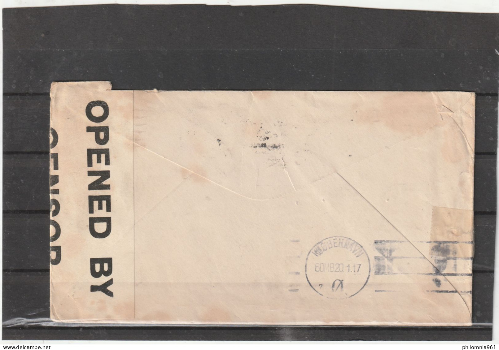 Cuba WWI CENSORED COVER To Denmark 1916 - Cartas & Documentos
