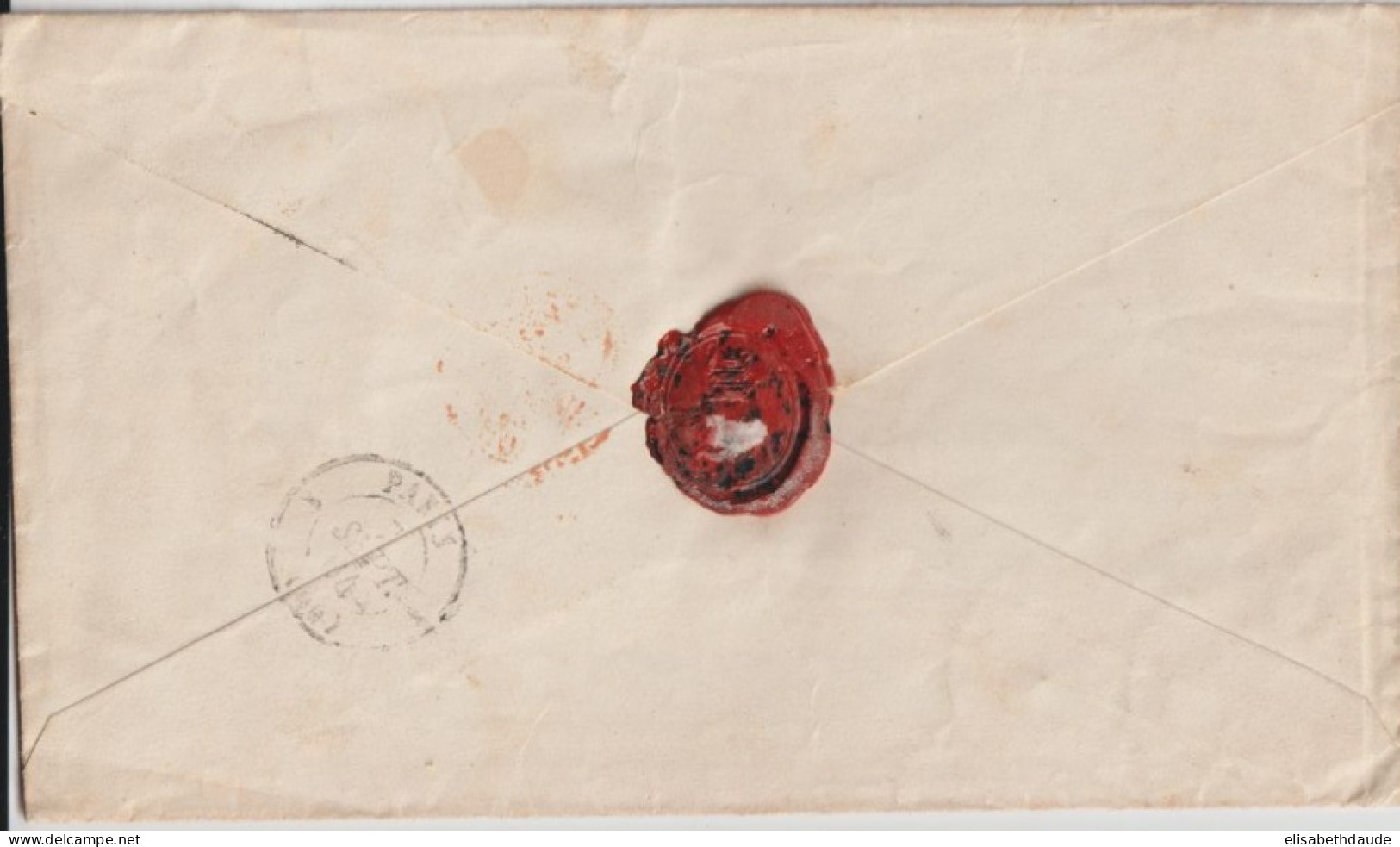 1864 - PRUSSE - ENVELOPPE De BERLIN POST-EXP.23 => PARIS - Briefe U. Dokumente