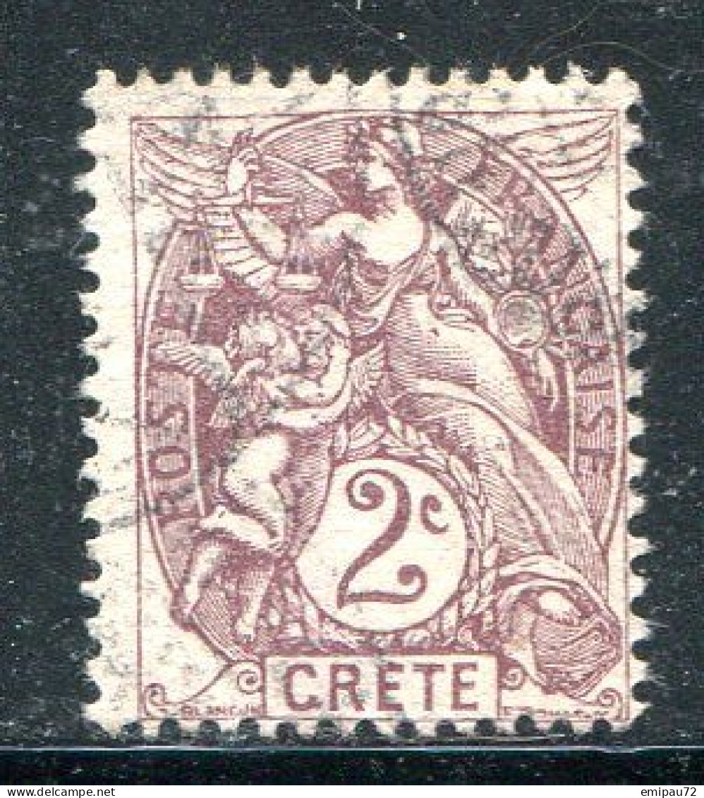 CRETE- Y&T N°2- Oblitéré - Used Stamps
