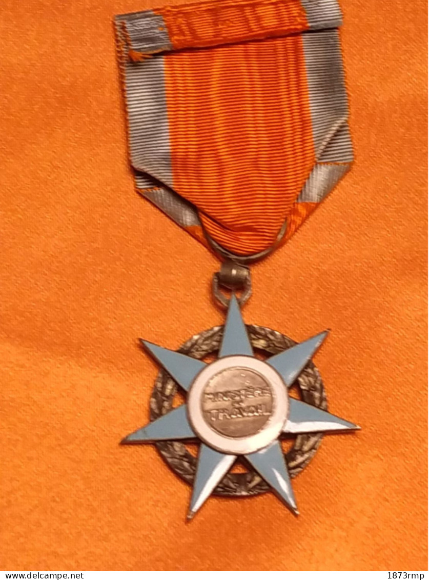 MEDAILLE CHEVALIER MERITE SOCIALE, FRANCE, EMAIL ABIME - France