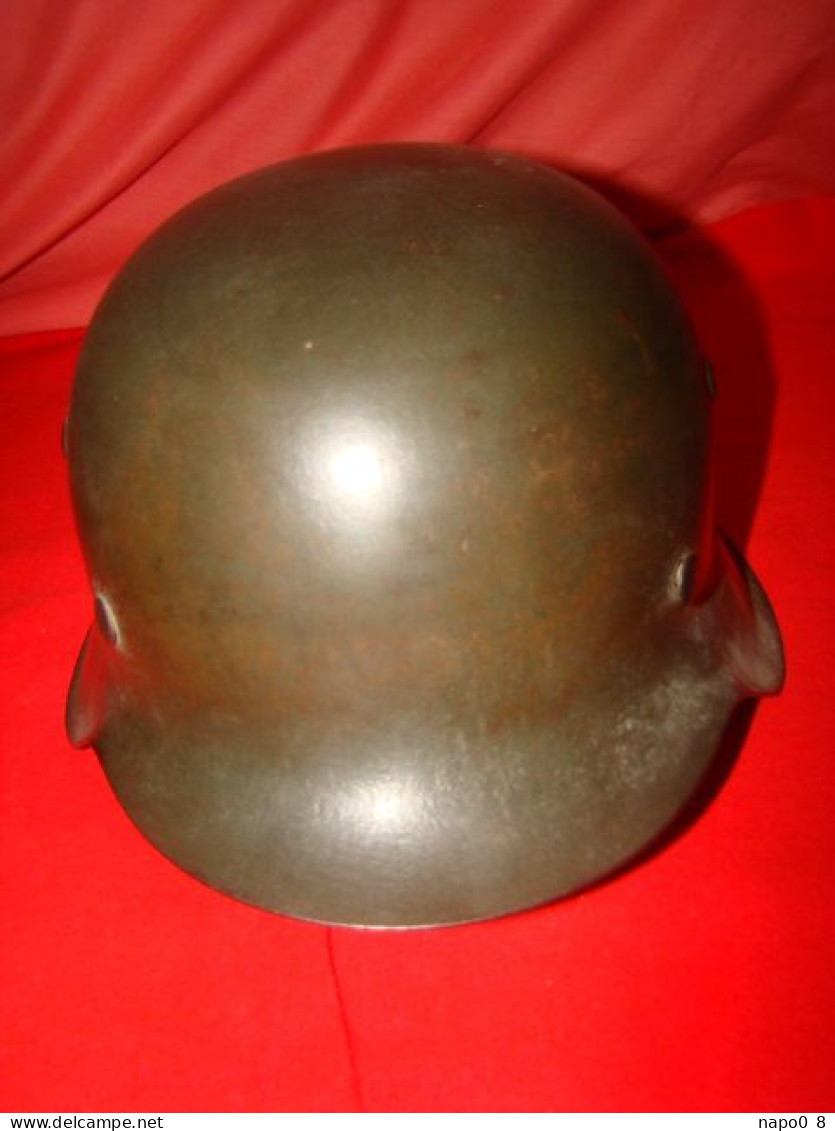 Casque Allemand 2 ème G.M Modèle 1942 - Helme & Hauben