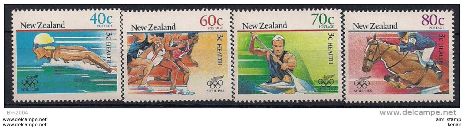 New Zealand, 1988, Mi: 1033/36 )MNH) - Neufs