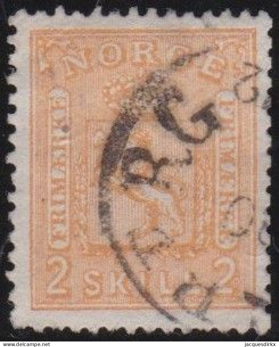 Norway   .   Y&T     .    12  (2 Scans)      .    O   .    Cancelled - Used Stamps