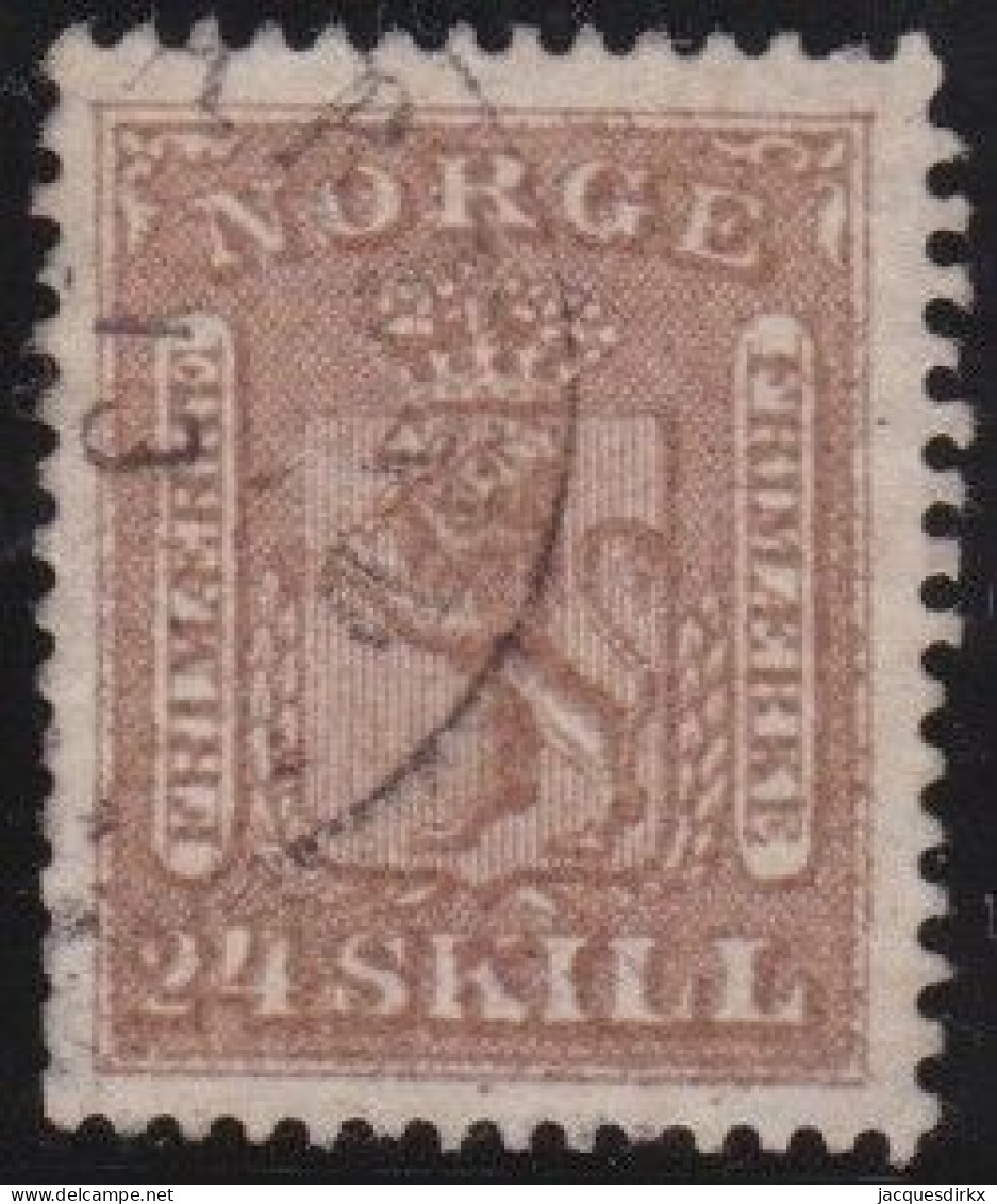 Norway   .   Y&T     .    10  (2 Scans)      .    O   .    Cancelled - Used Stamps