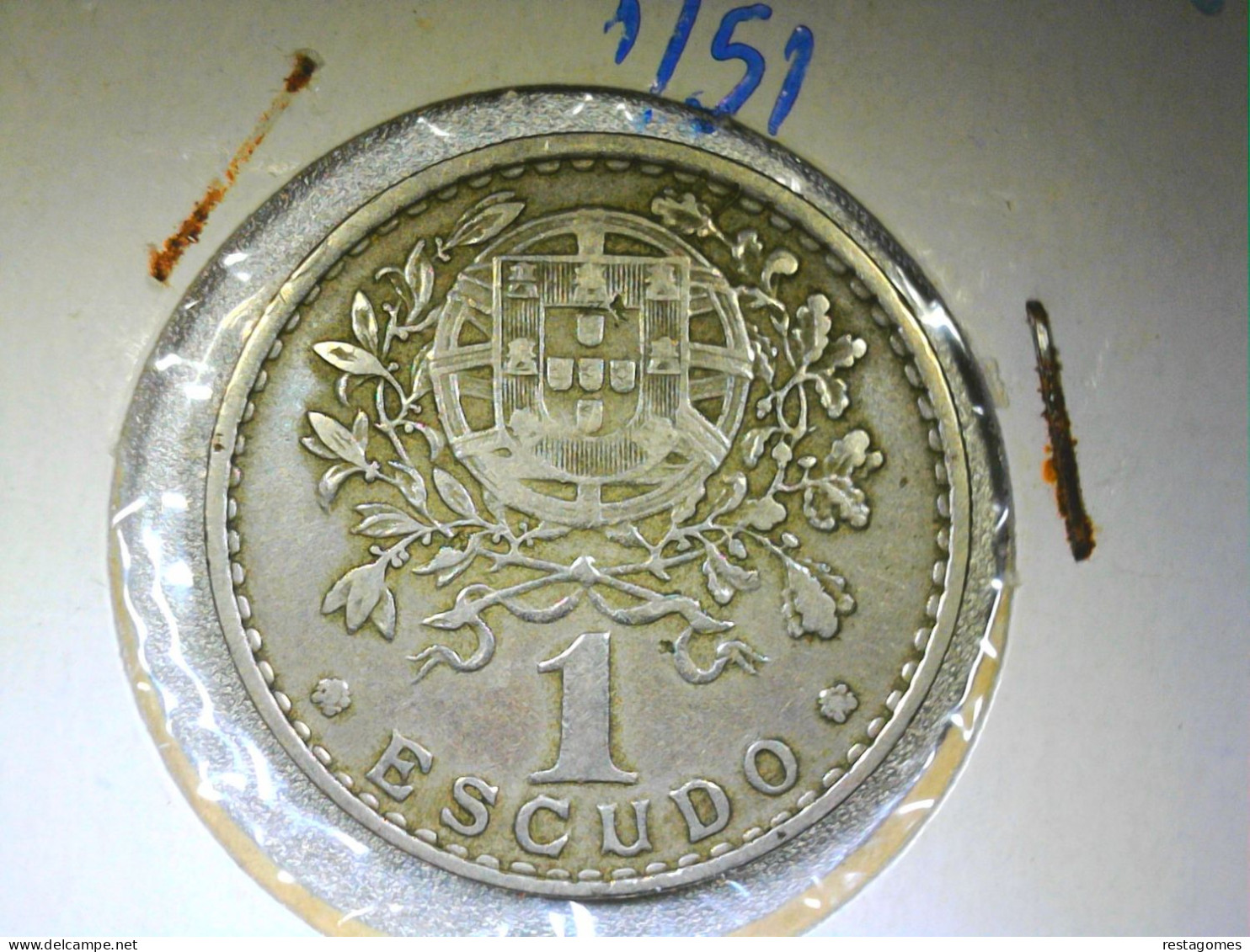 Portugal 1 Escudo 1951 - Portugal