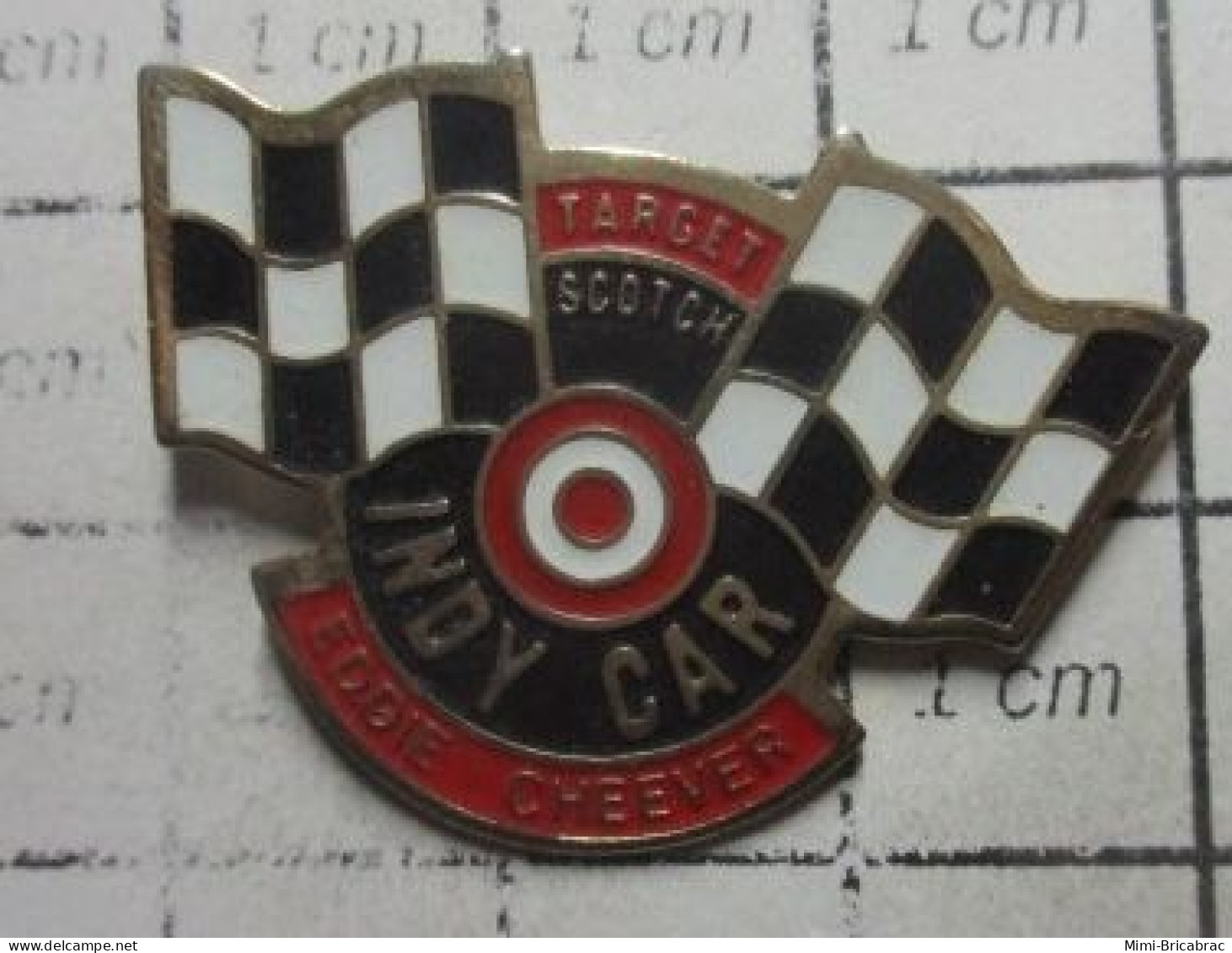 712E Pin's Pins / Beau Et Rare / SPORTS / AUTOMOBILE INDY CAR EDDIE CHEEVER TARGET SCOTCH Avec Des Glaçons - Automobile - F1