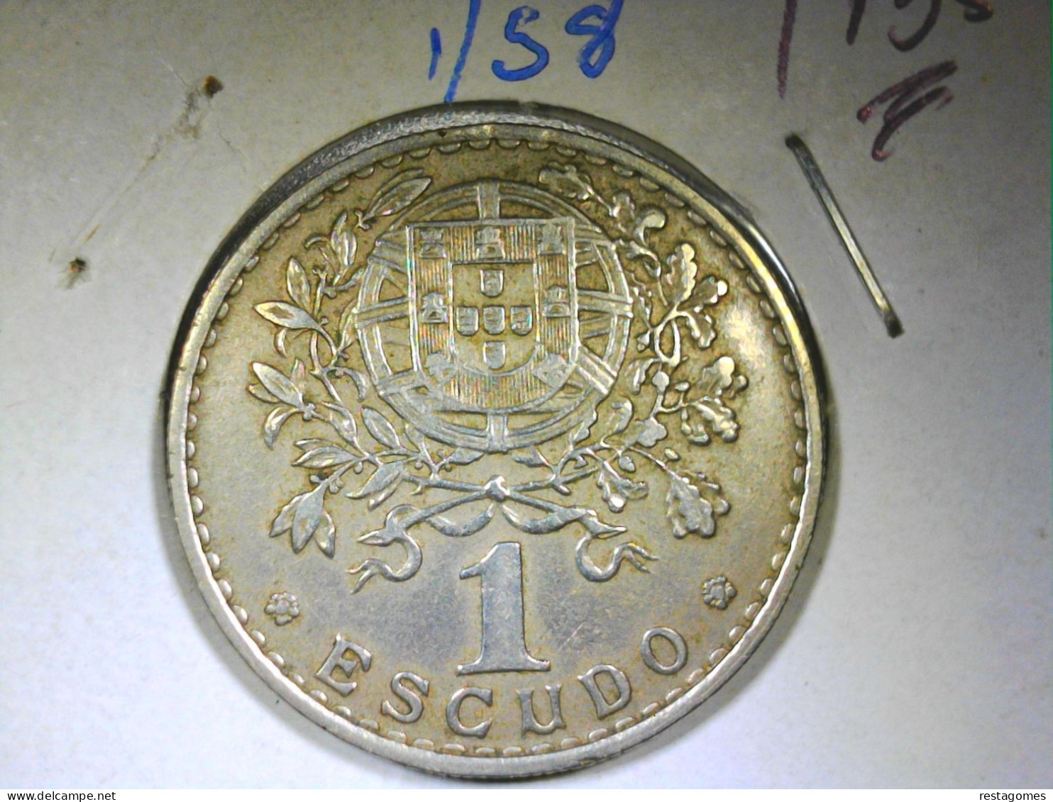 Portugal 1 Escudo 1958 - Portugal