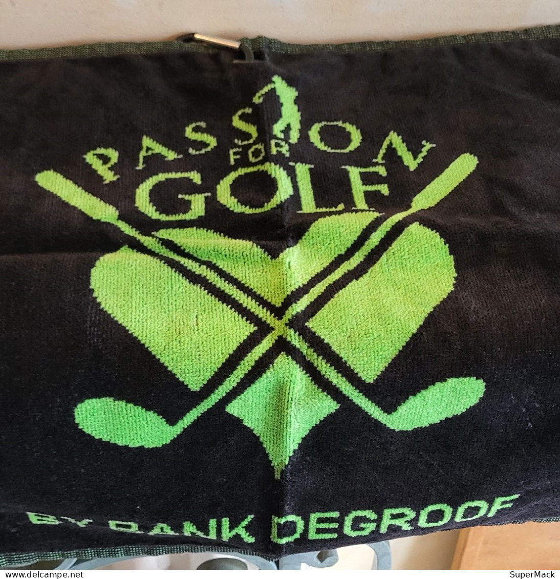 Serviette De Golf Banque Degroof 49 X 40 Cm ### NEUF ### - Habillement, Souvenirs & Autres