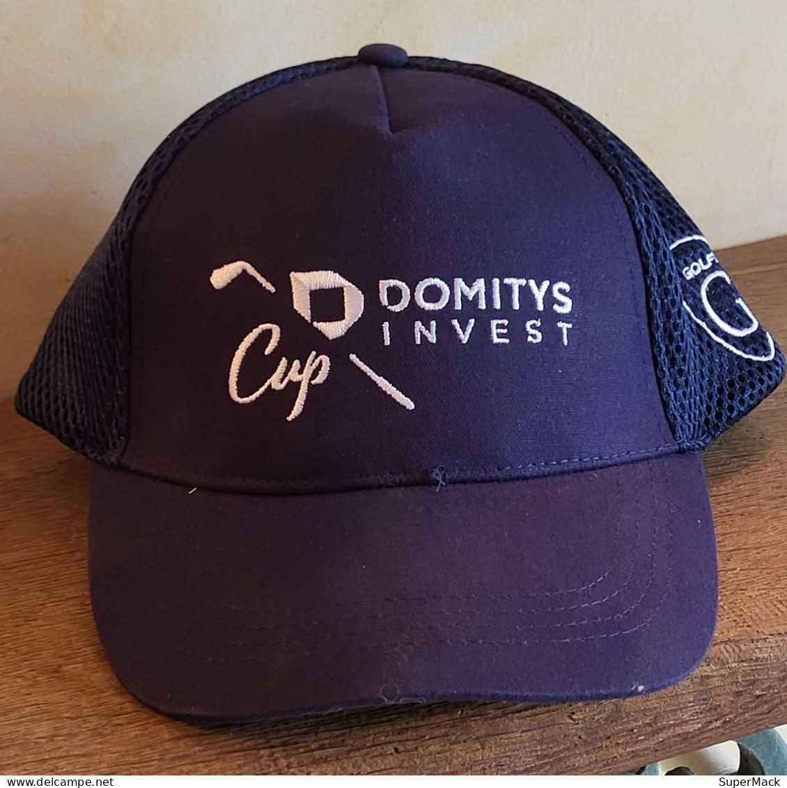 Casquette De Golf Bleue GOLFY Domitys Cup ** NEUVE ** - Bekleidung, Souvenirs Und Sonstige