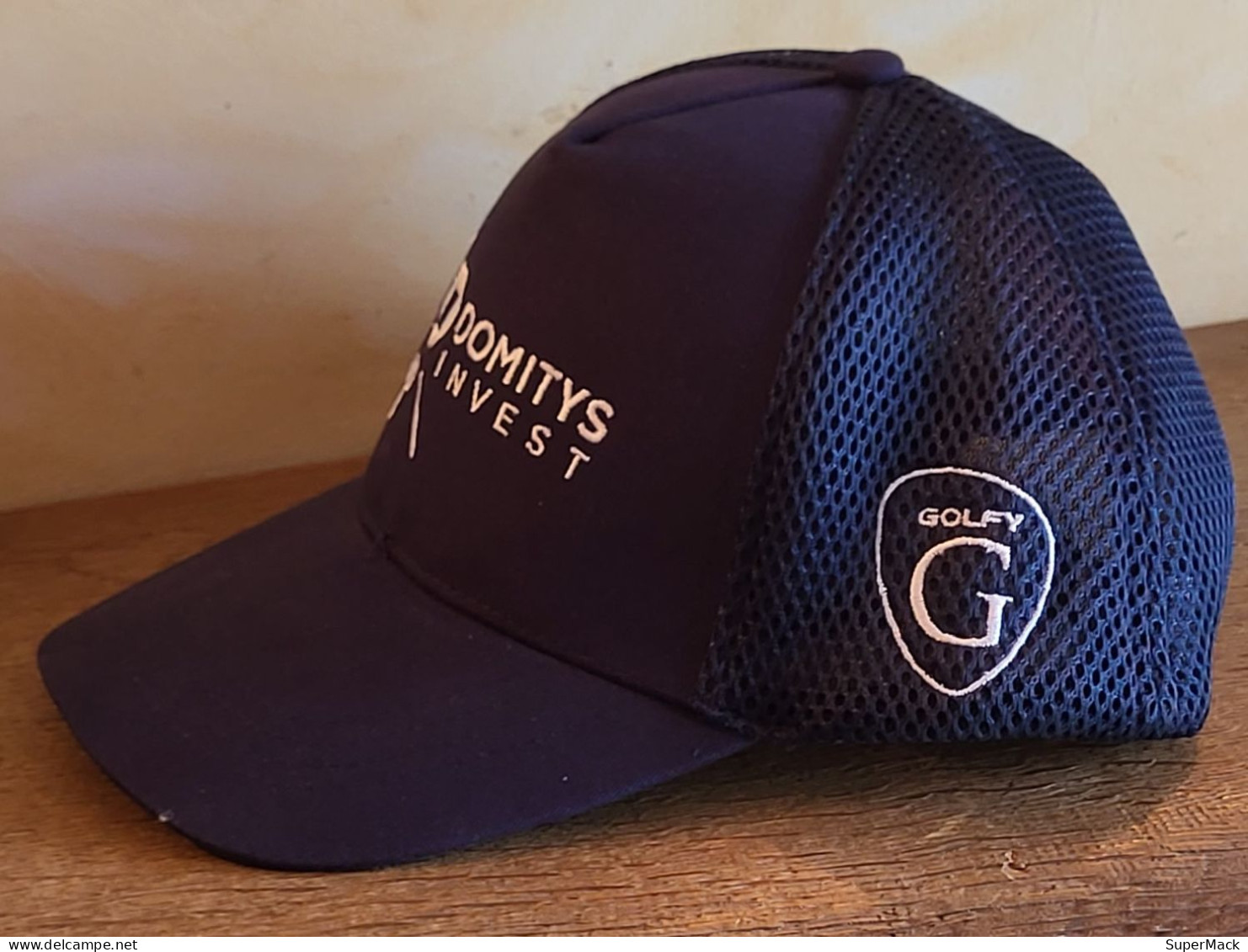 Casquette De Golf Bleue GOLFY Domitys Cup ** NEUVE ** - Uniformes Recordatorios & Misc