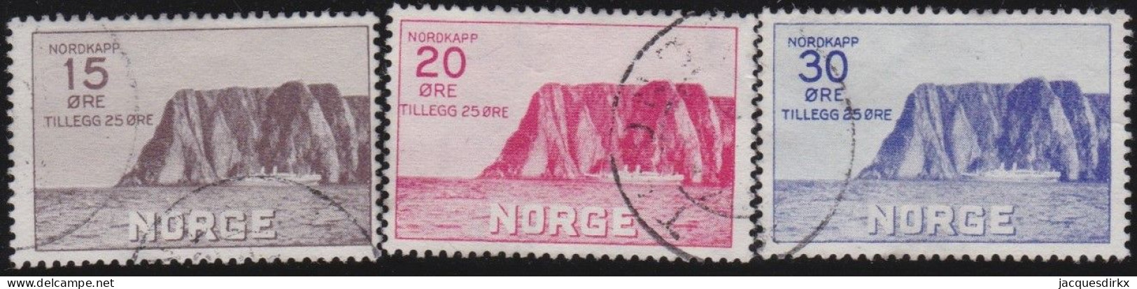 Norway   .   Y&T     .   151/153      .    O   .    Cancelled - Oblitérés