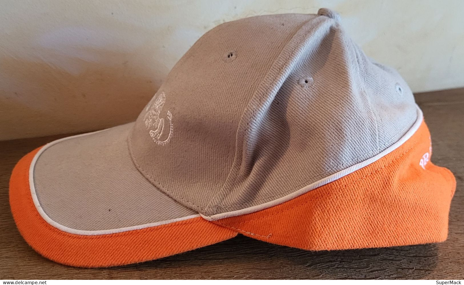 ING Casquette De Golf Beige/orange 100% Coton épais * NEUVE * - Habillement, Souvenirs & Autres