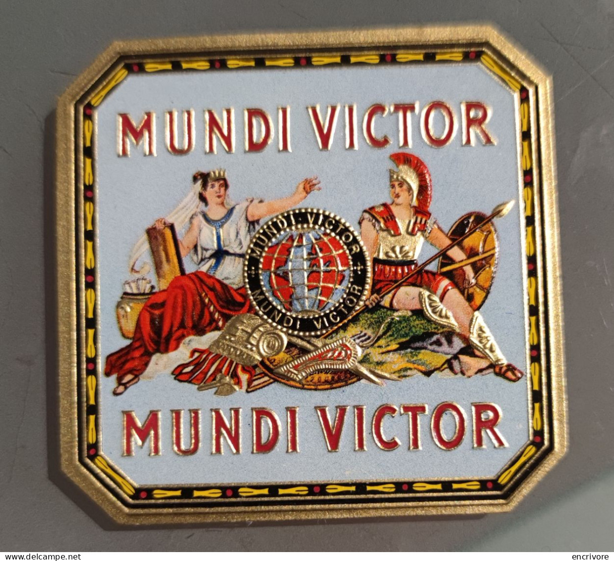 étiquette CIGARES Tabac MUNDI VICTOR - Labels